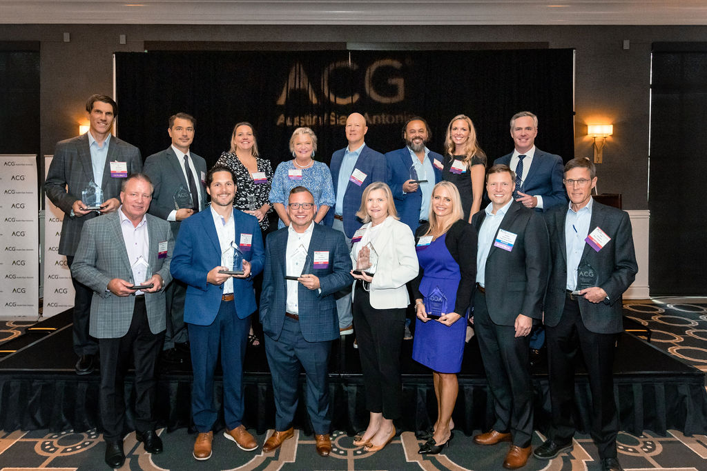 The 2022 ACG Austin/San Antonio growth award winners