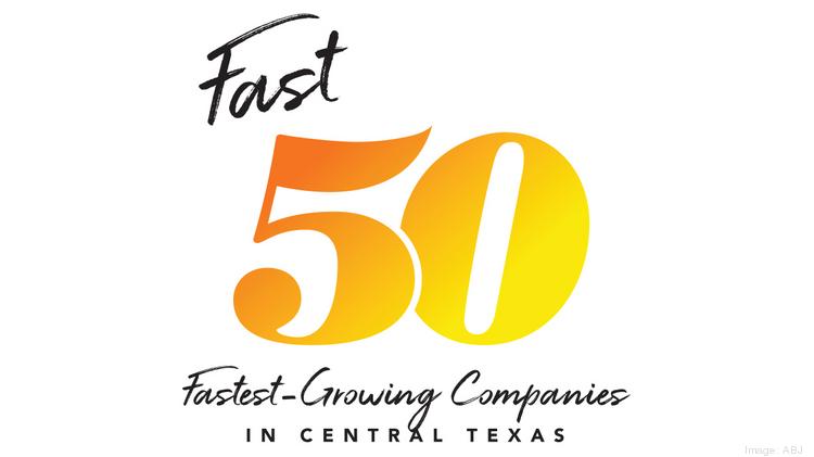9th Fasest-Growing Small Business in Central Texas, ABJ Fast 50 Awards 2022